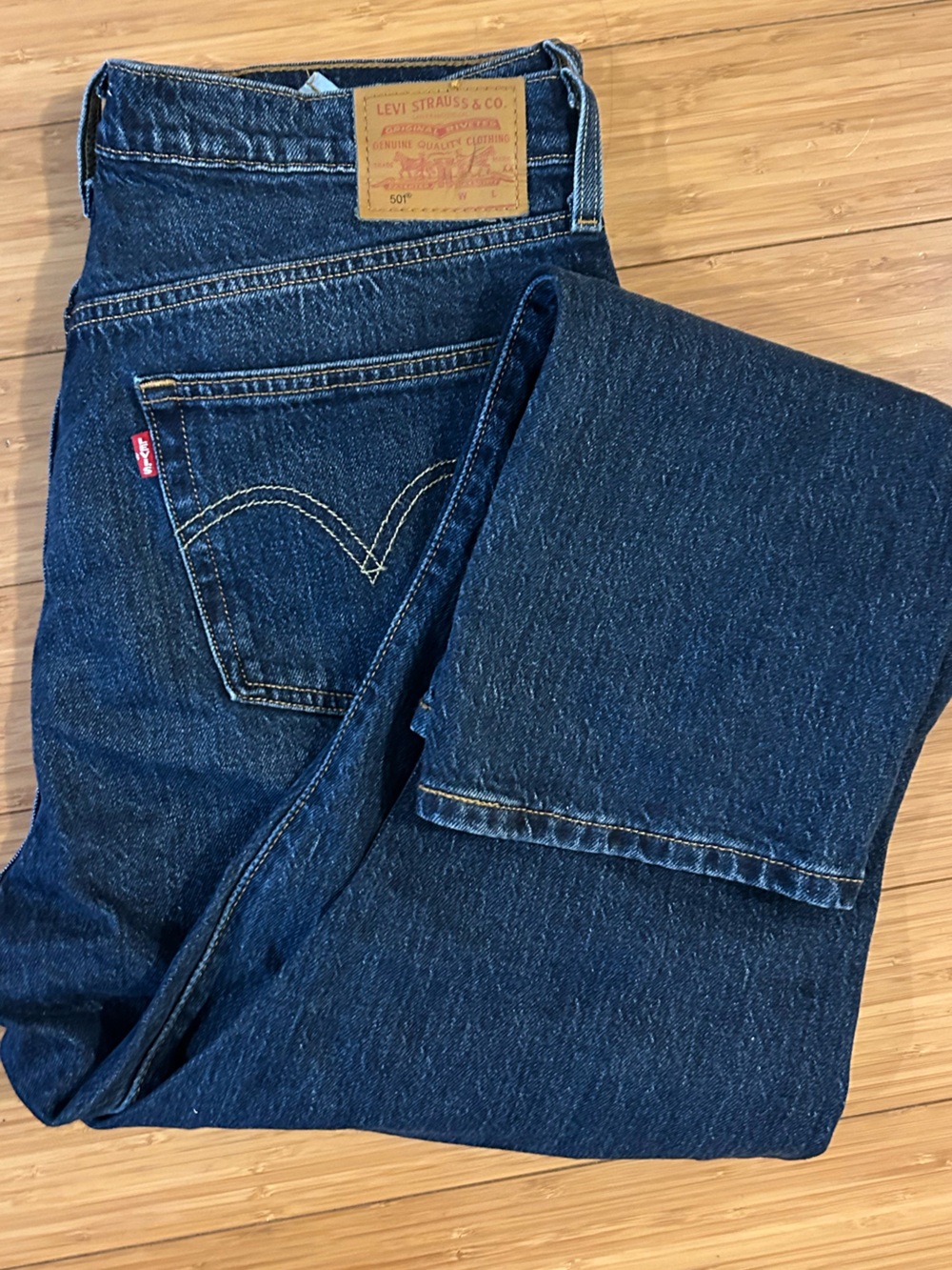Levi's Men’s Indigo Straight Jeans
